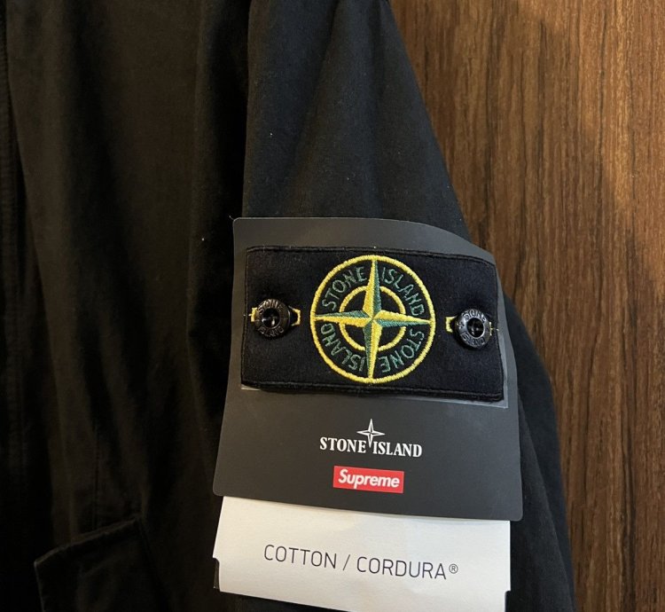 Supreme Stone Island Cotton Cordura Shell Jacket