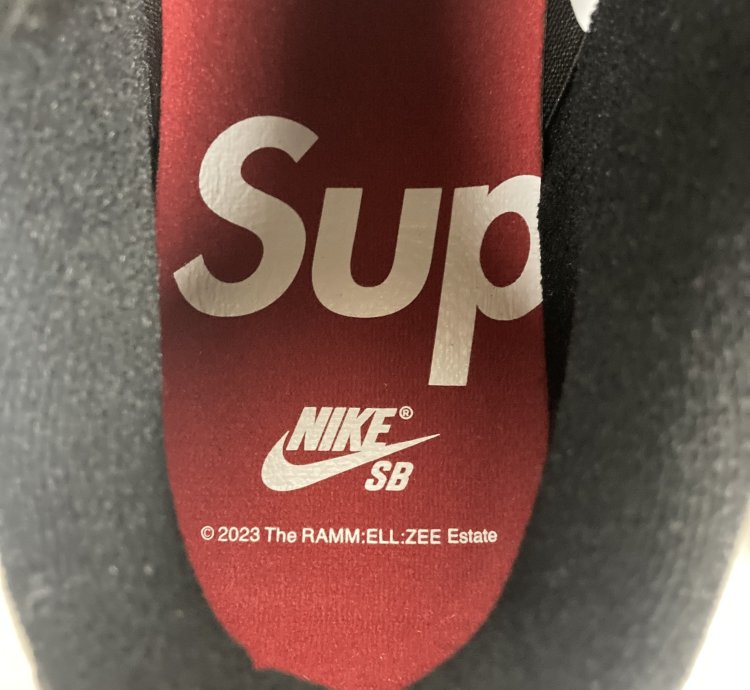 Sb Dunk Low Og Qs Supreme Rammellzee Black 2023 Fd8778-001