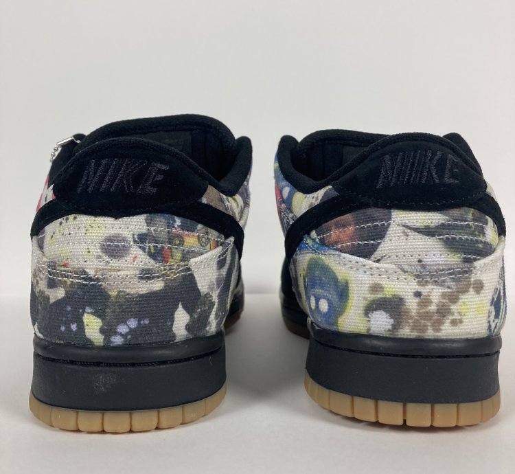 Sb Dunk Low Og Qs Supreme Rammellzee Black 2023 Fd8778-001