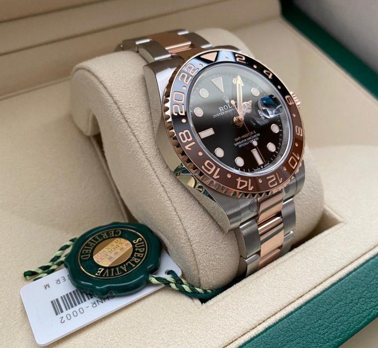 Rolex Gmt-master Ii Steel Rose Gold Gmt-master Ii Root Beer 2024 Brand Nee Unworn Box Papers 126711chnr