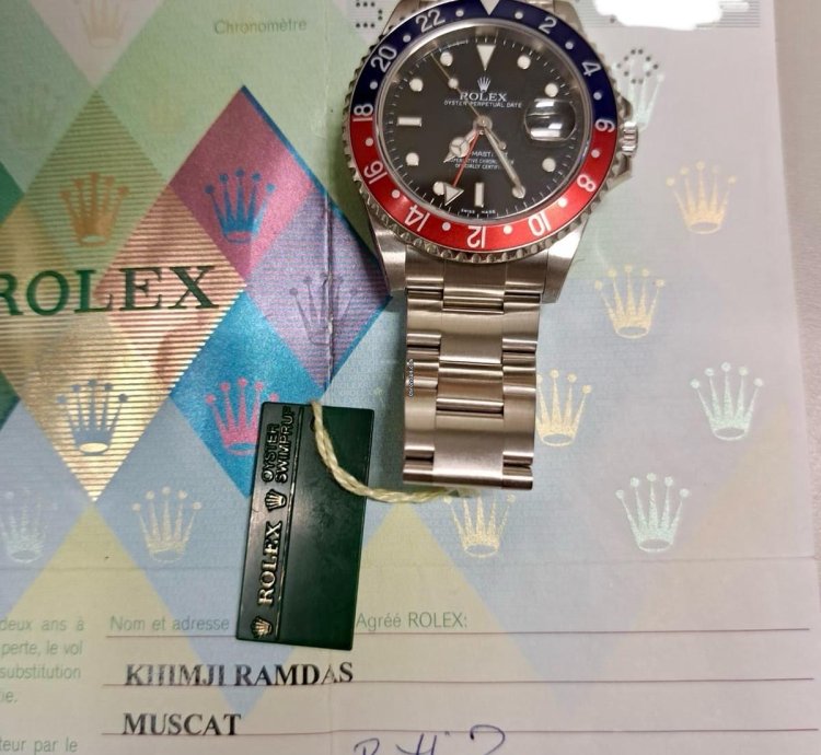 Rolex Gmt-master Ii Sultanate Of Oman Khannjar