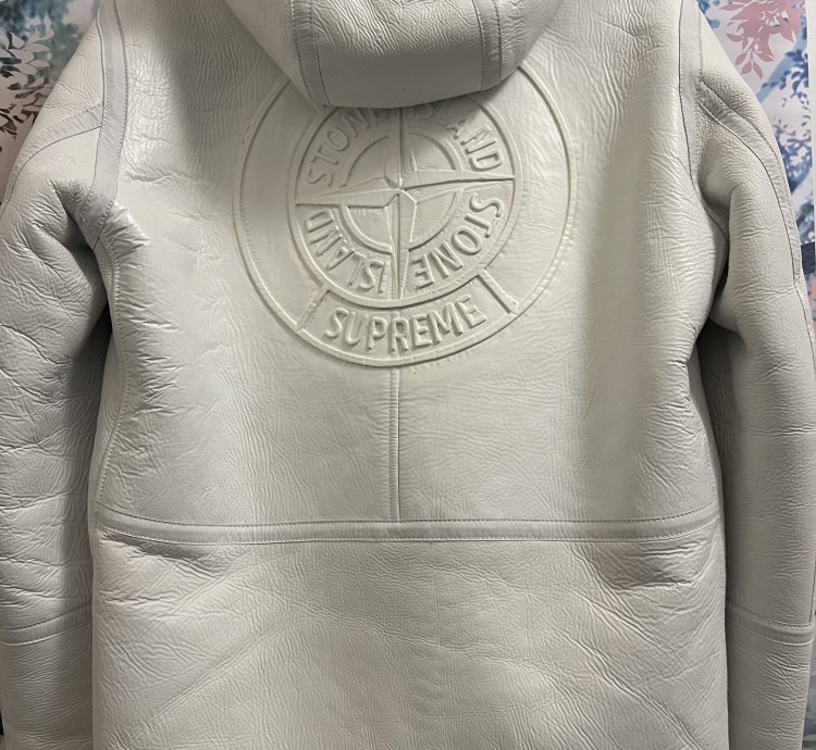 Supreme Stone Island Hand Painted Jacket