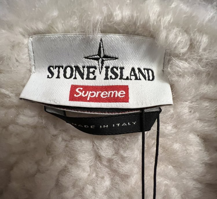 Supreme Stone Island Hand Painted Jacket