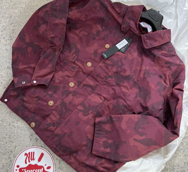 Supreme Stone Island Ice Camo Ripstop Jacket
