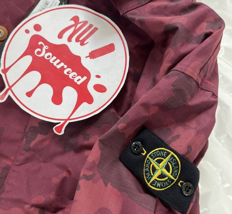 Supreme Stone Island Ice Camo Ripstop Jacket