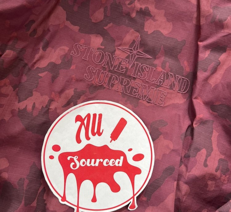 Supreme Stone Island Ice Camo Ripstop Jacket