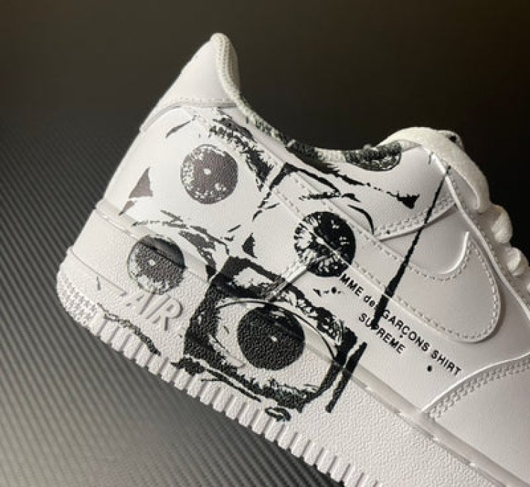 Nike Air Force 1 Low Supreme Comme Des Garcons Shirt