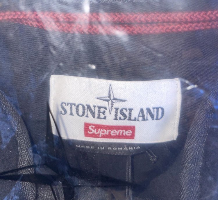Supreme Stone Island New Silk Light Jacket