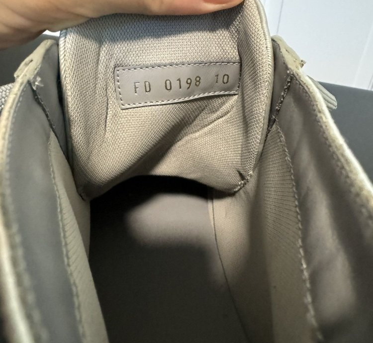 Silver Louis Vuitton High Top Sneakers