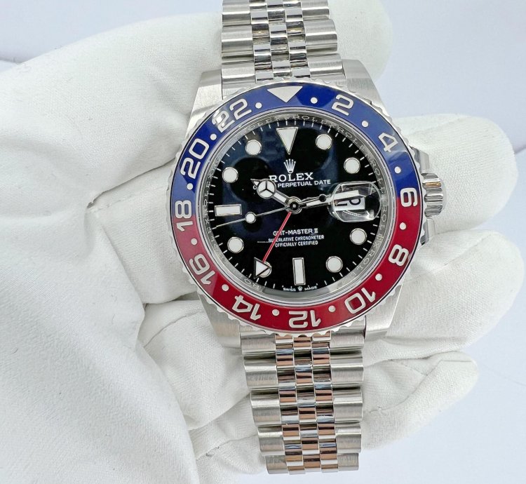 Rolex Gmt-master Ii Unworn 2025 Pepsi Jubilee 126710blro 2025