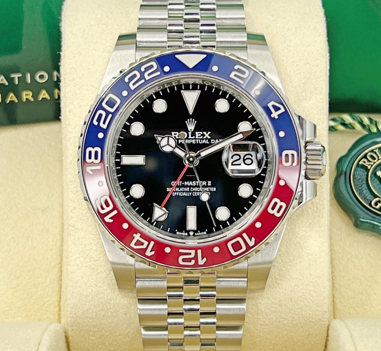 Rolex Gmt-master Ii Unworn 2025 Pepsi Jubilee 126710blro 2025