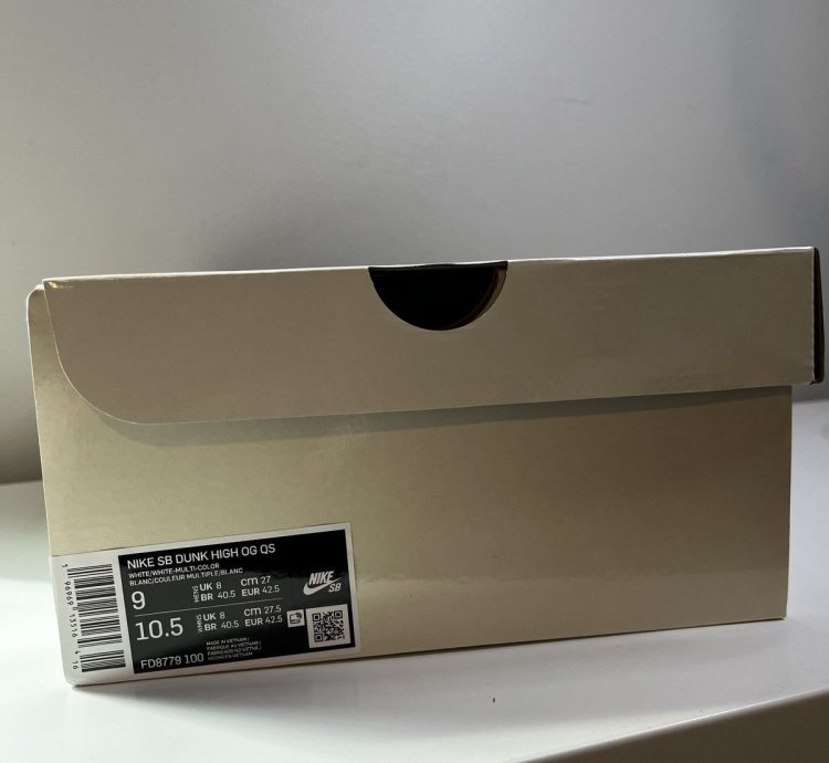 Size 9 - Nike Sb Dunk High Supreme Rammellzee