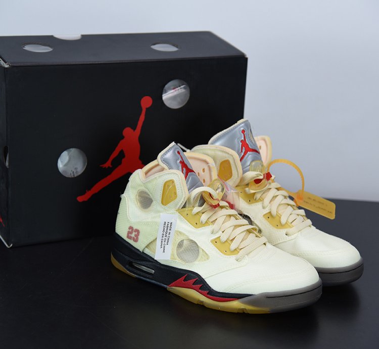 Nike Air Jordan 5 Retro Off-white Sail