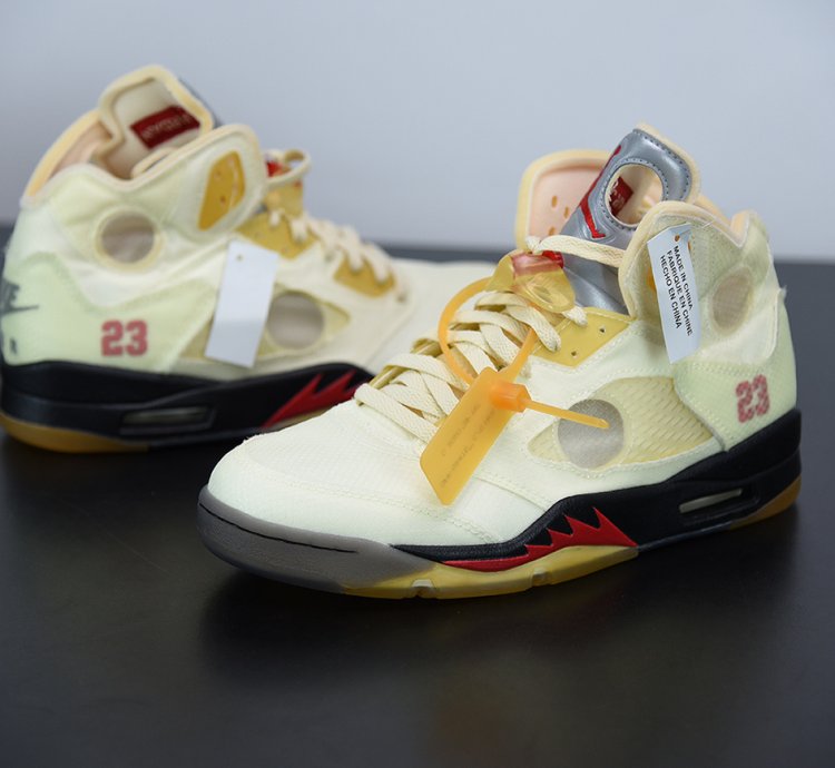 Nike Air Jordan 5 Retro Off-white Sail