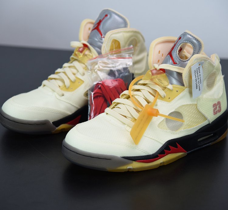 Nike Air Jordan 5 Retro Off-white Sail