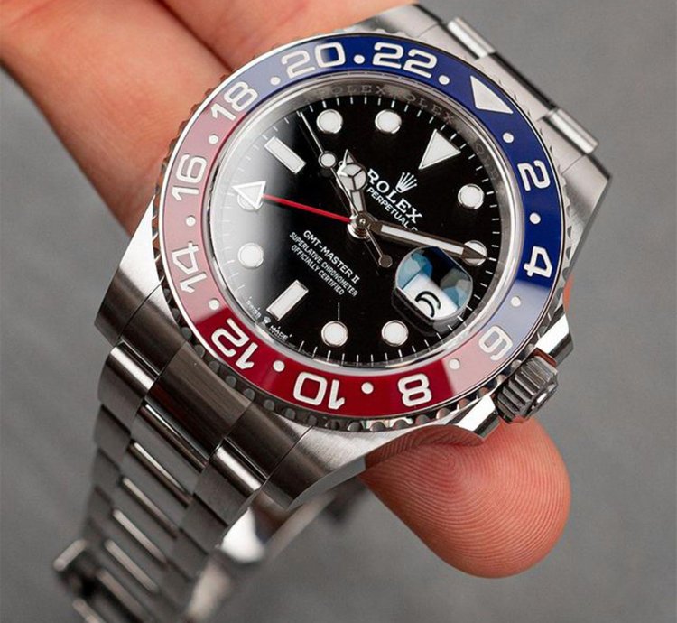 Rolex Gmt-master Ii Unworn Full Set Pepsi 126710blro