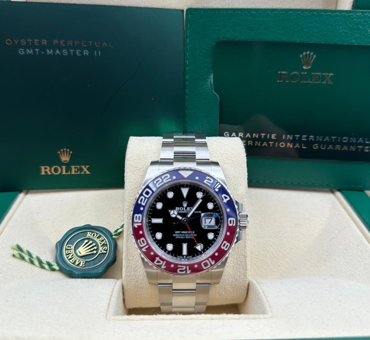 Rolex Gmt-master Ii Unworn Gmt-master Ii 40mm Pepsi Oyster Bracelet 126710blro Box Papers 2025