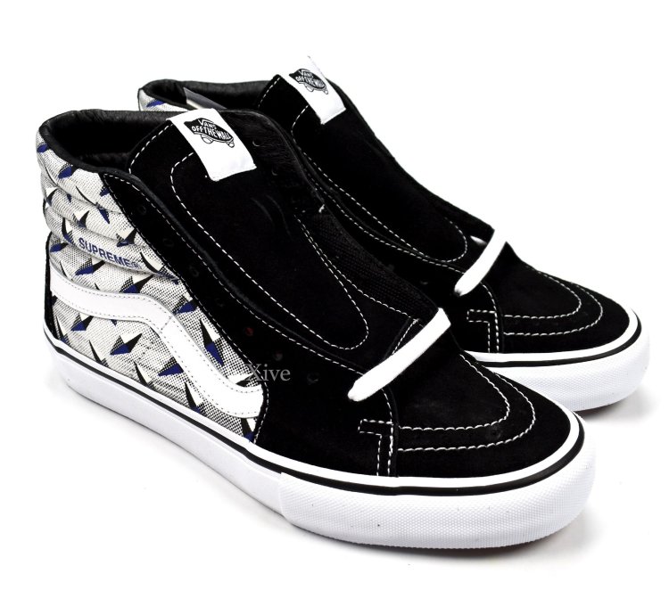 Sk8 Hi Pro Diamond Plate Black Ds