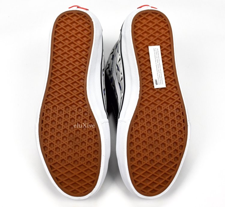 Sk8 Hi Pro Diamond Plate Black Ds