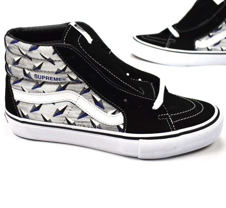 Sk8 Hi Pro Diamond Plate Black Ds