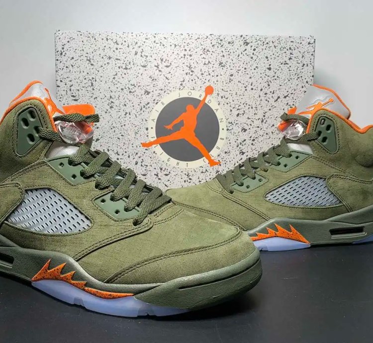 Nike Air Jordan 5 Retro Olive