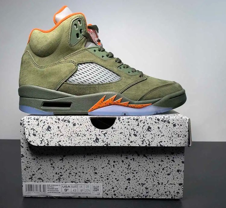 Nike Air Jordan 5 Retro Olive