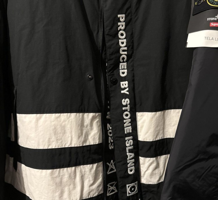 Supreme Stone Island Reversible Down Puffer Jacket