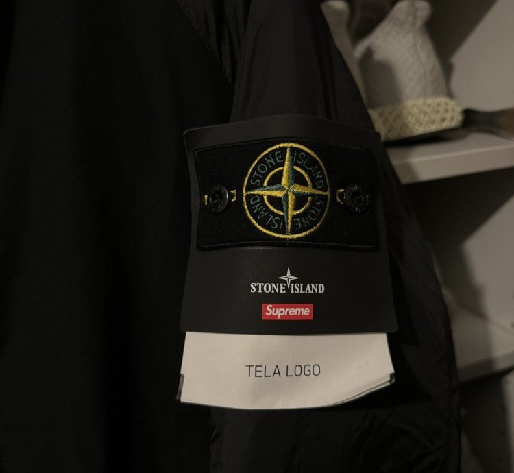 Supreme Stone Island Reversible Down Puffer Jacket