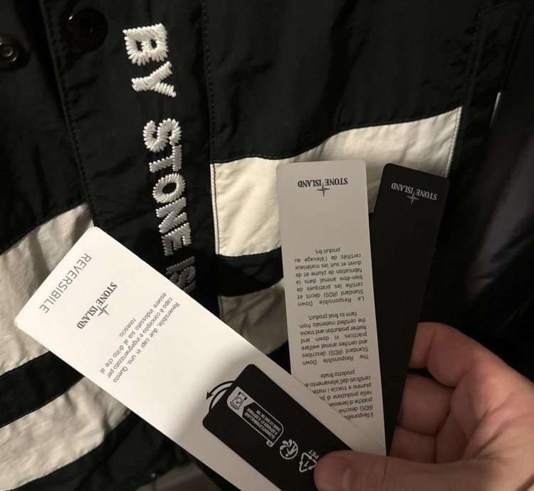 Supreme Stone Island Reversible Down Puffer Jacket