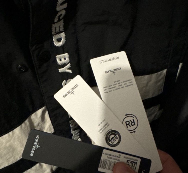 Supreme Stone Island Reversible Down Puffer Jacket