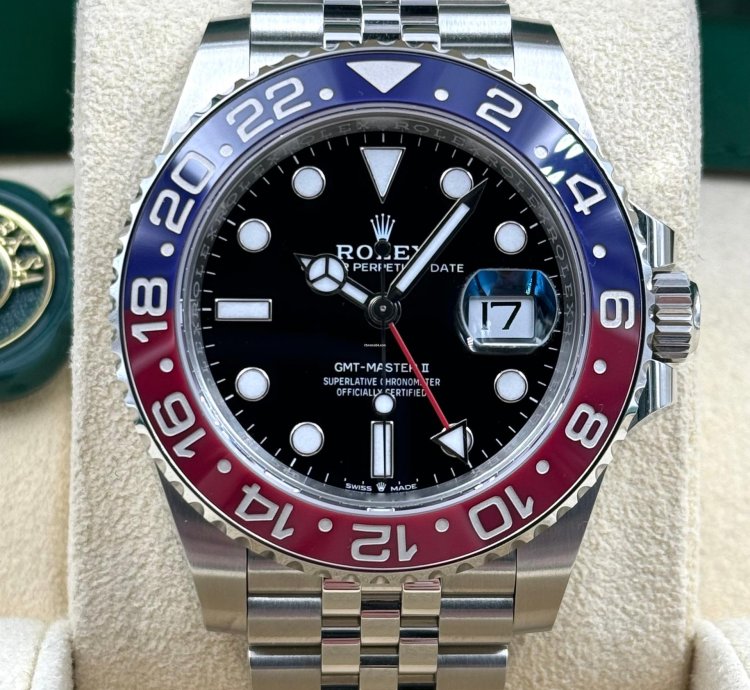 Rolex Gmt-master Ii Unworn Gmt-master Ii Pepsi 40mm Jubilee Bracelet 126710blro Box Papers 2025