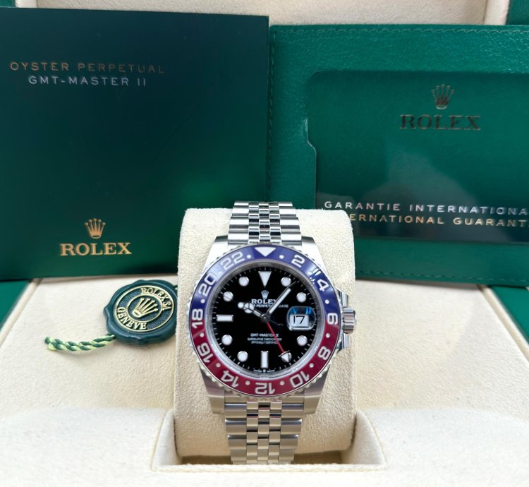 Rolex Gmt-master Ii Unworn Gmt-master Ii Pepsi 40mm Jubilee Bracelet 126710blro Box Papers 2025