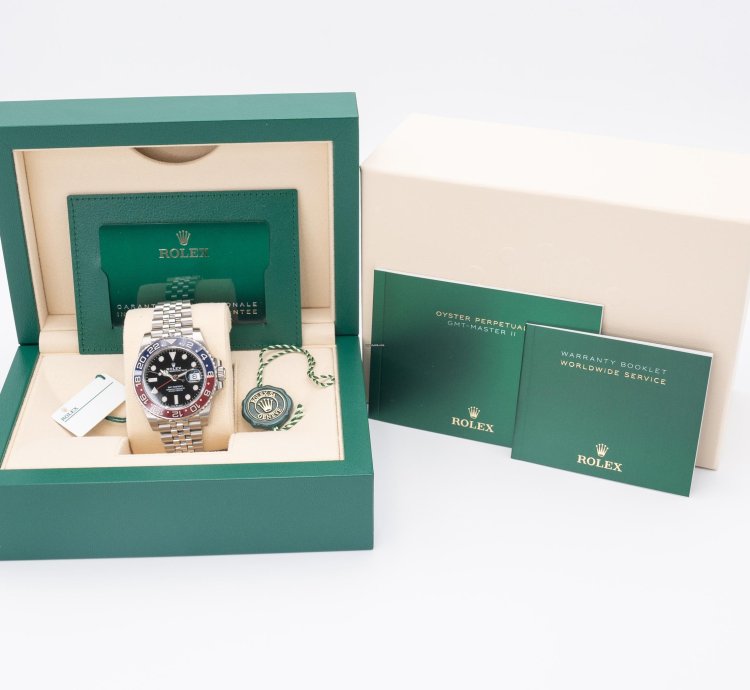 Rolex Gmt-master Ii Unworn Rolex Gmt Master Ii 40mm 126710blro Pepsi On Jubilee 2021