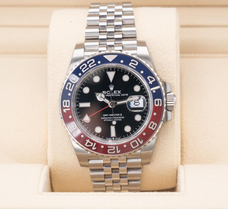 Rolex Gmt-master Ii Unworn Rolex Gmt Master Ii 40mm 126710blro Pepsi On Jubilee 2021