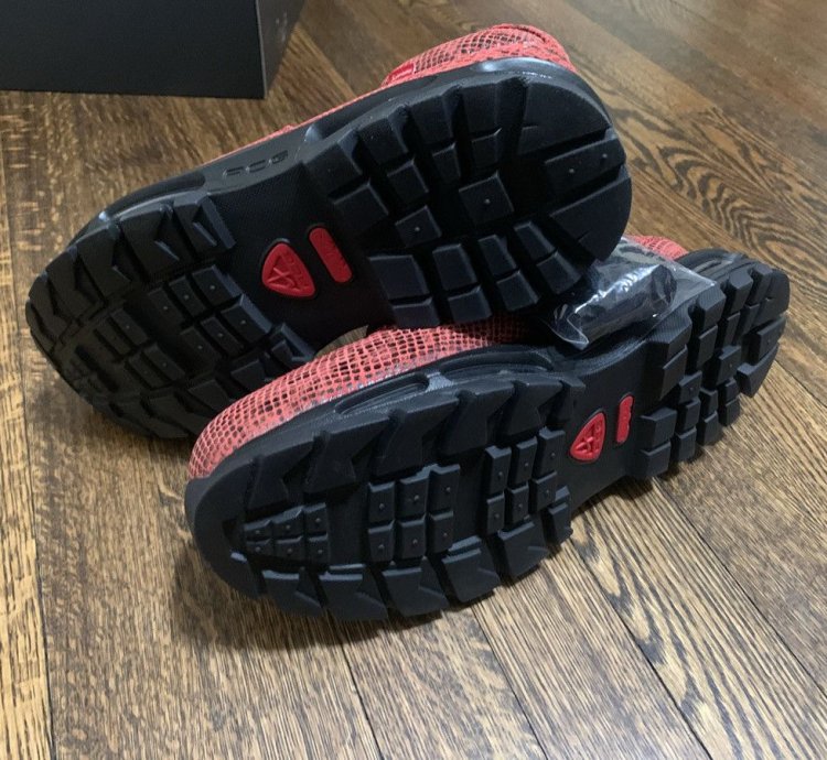 Snakeskin Goadome In Red