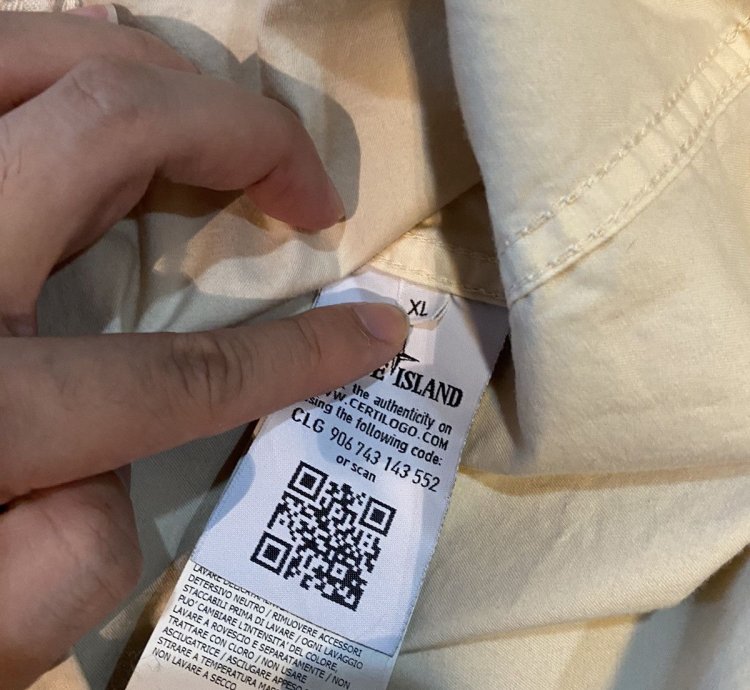 Xl Size Stone Island Jacket Zip Up Button Up Shirt Jacket