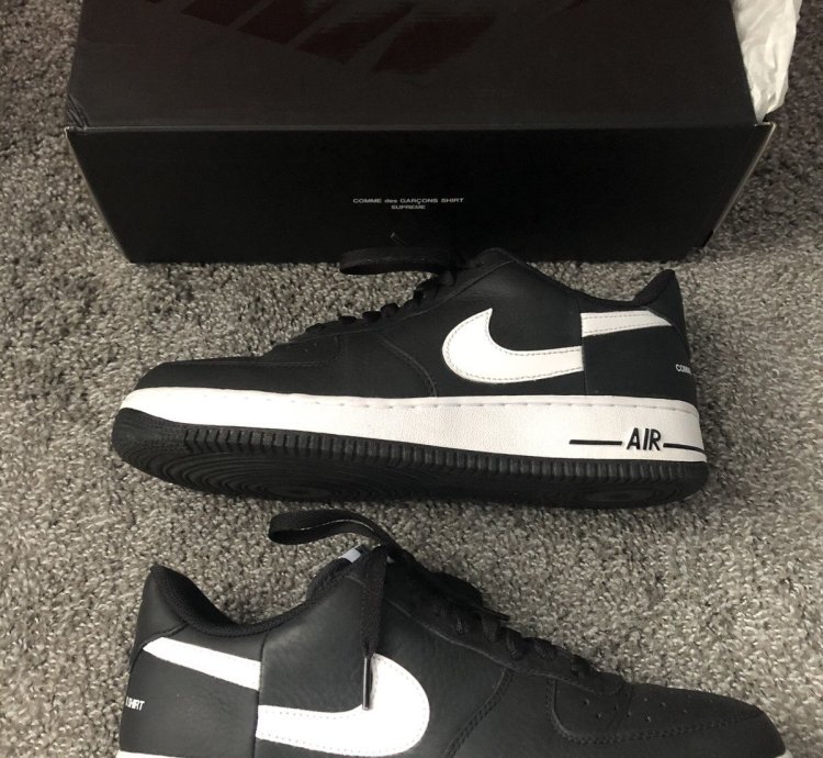 Split Air Force 1 Low Black 2018