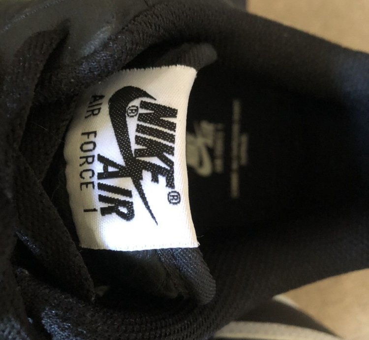 Split Air Force 1 Low Black 2018