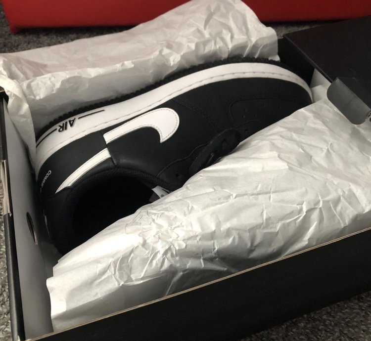Split Air Force 1 Low Black 2018