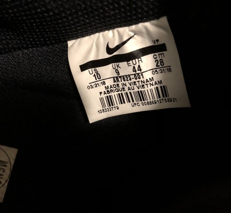 Split Air Force 1 Low Black 2018