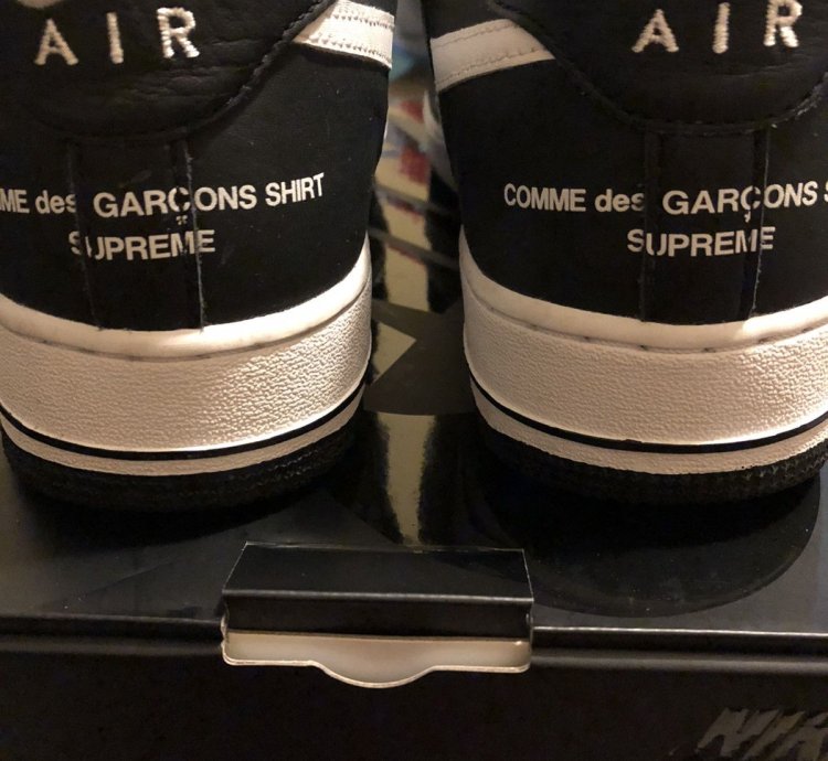 Split Air Force 1 Low Black 2018