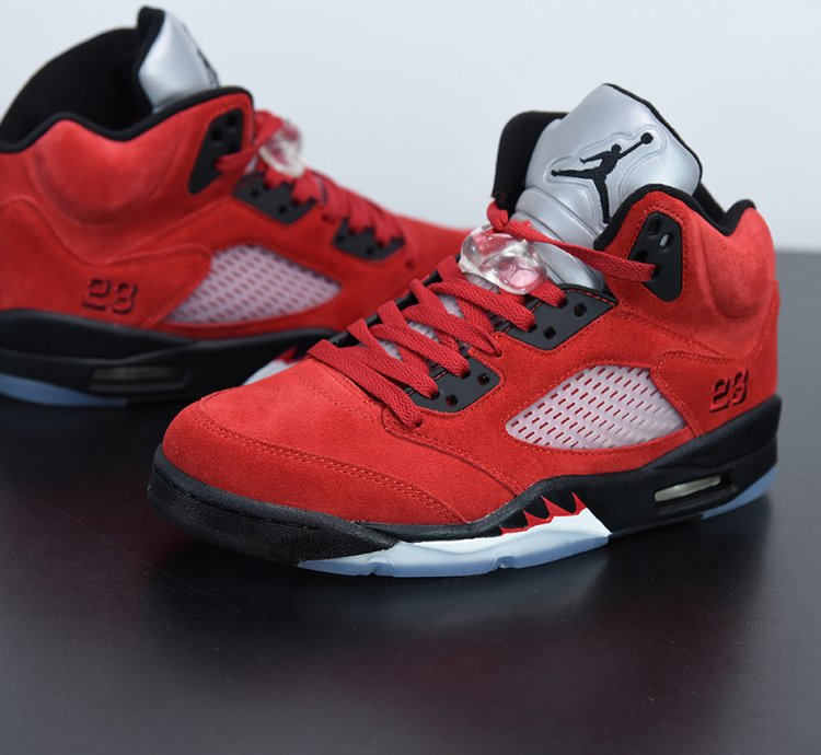 Nike Air Jordan 5 Retro Raging Bull Red