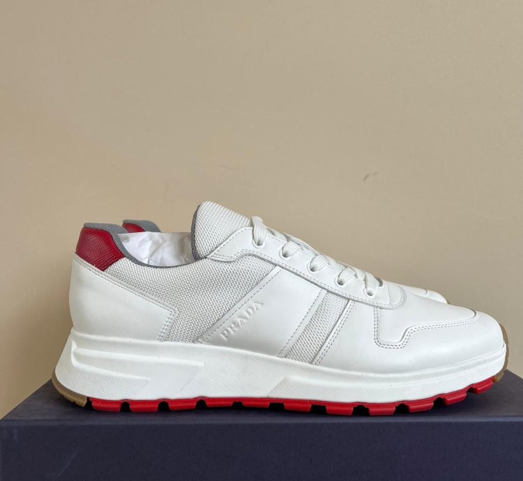 Sport Trainer Sneakers In White