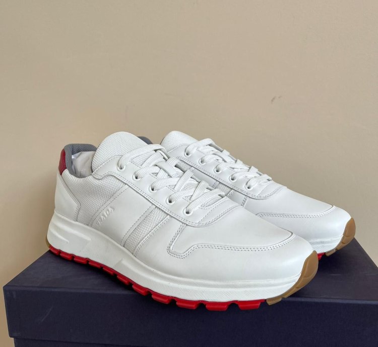 Sport Trainer Sneakers In White