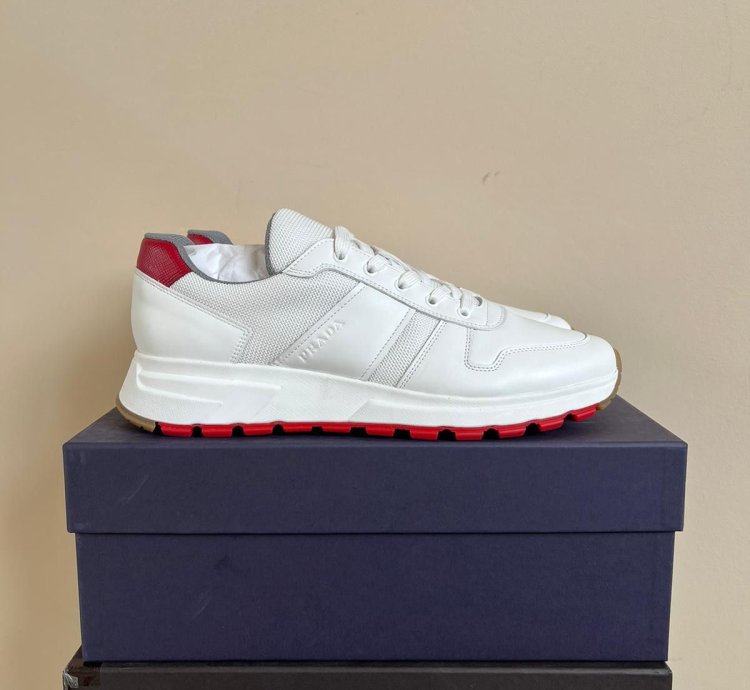 Sport Trainer Sneakers In White