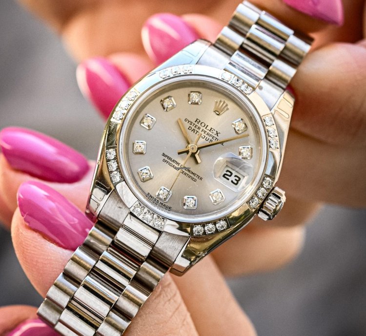 Rolex Lady-datejust 18k