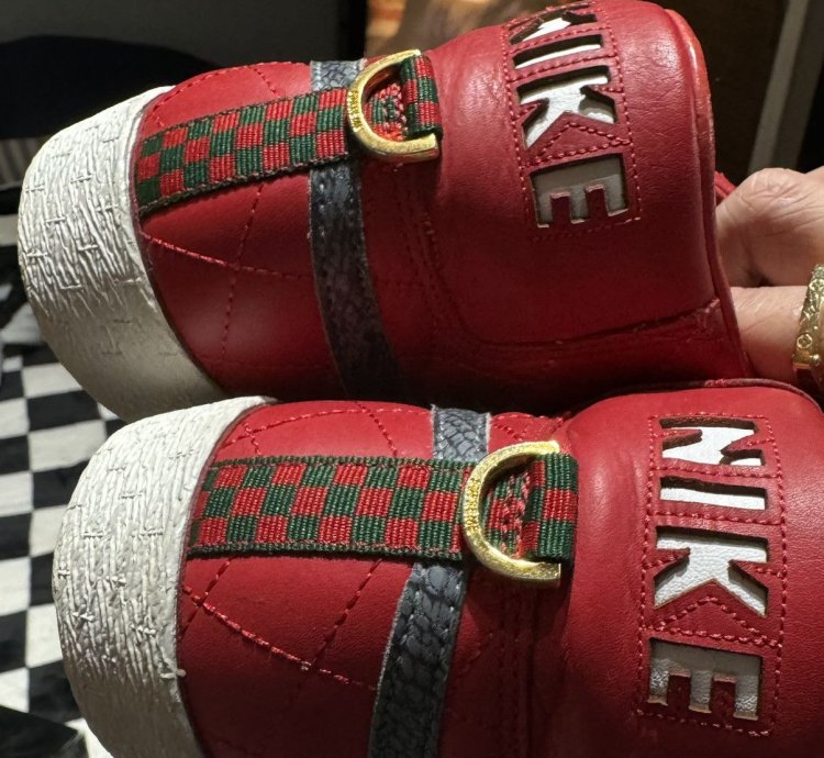 Ss05 New Supreme Nike Sb Gucci Blazer Varsity Red 10 5us