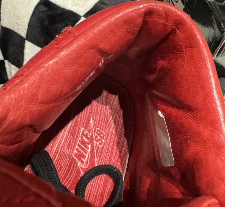 Ss05 New Supreme Nike Sb Gucci Blazer Varsity Red 10 5us