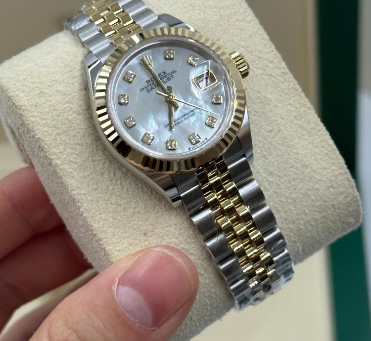 Rolex Lady-datejust 279173ng Mother-of-pearl Diamond Dial Jubilee