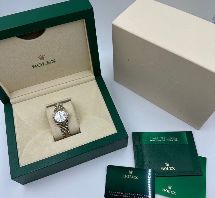 Rolex Lady-datejust 279173ng Mother-of-pearl Diamond Dial Jubilee